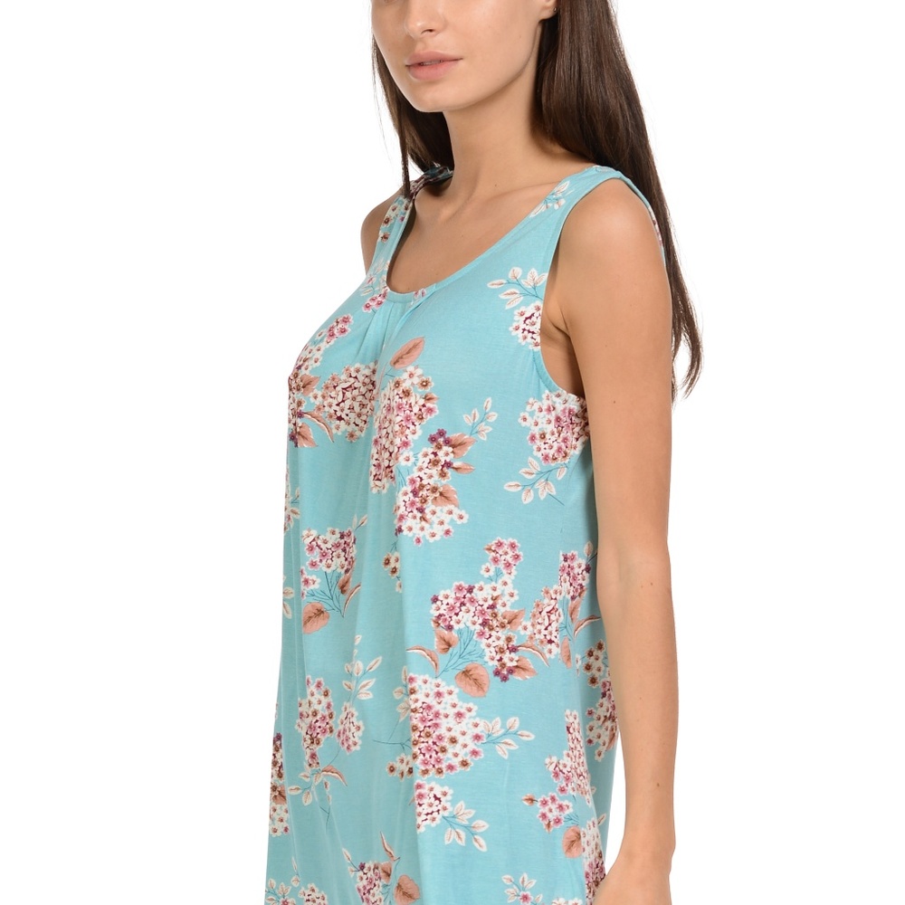 Floral Racerback Tank - Picture 2 of 3